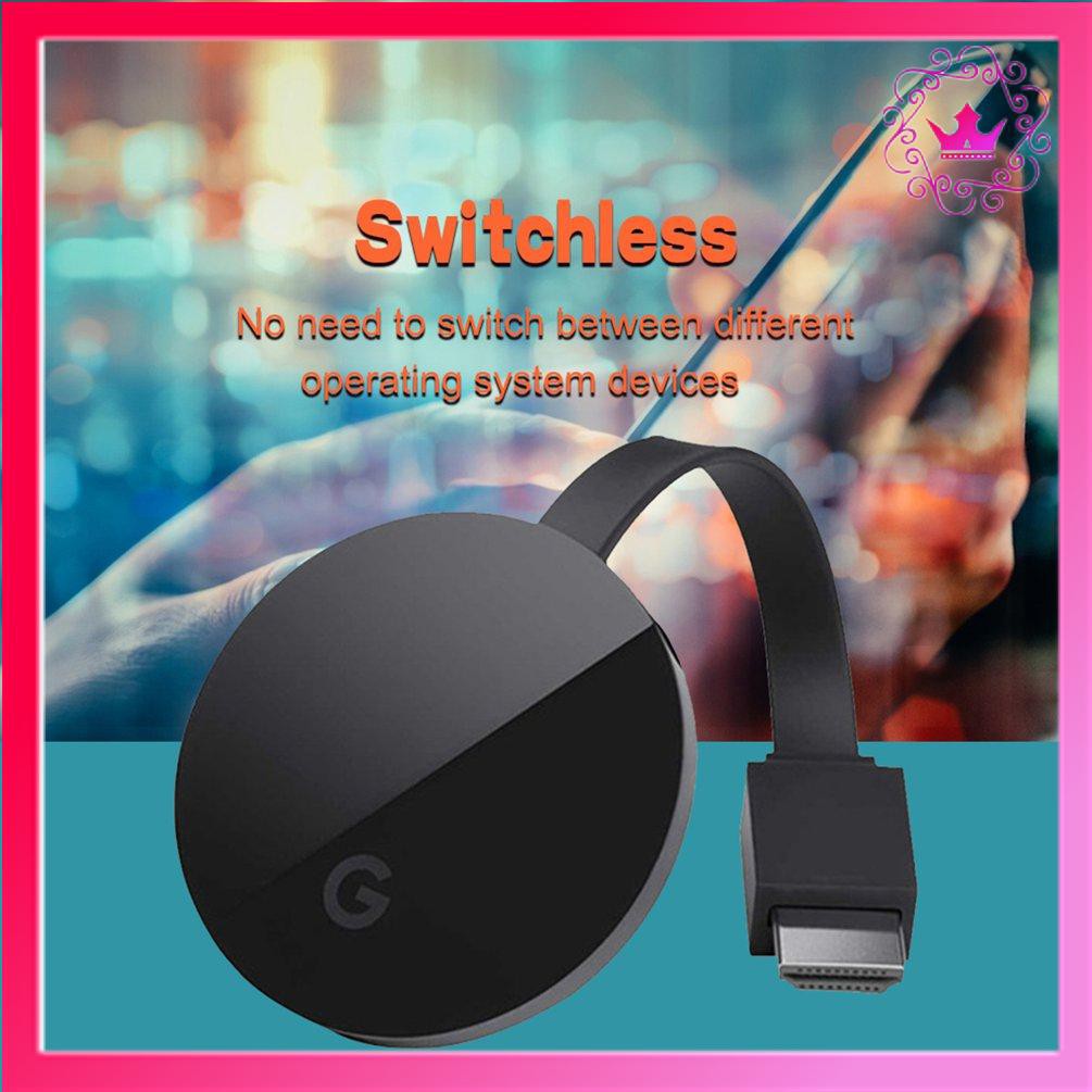 ⚛Google Chromecast (3rd Generation) Streaming Media Player Airplay - Charcoal