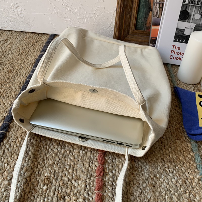 Túi Tote Túi Vải Trơn Canvas Dày Dặn Nhiều Màu Sắc Fiu.Bagstore