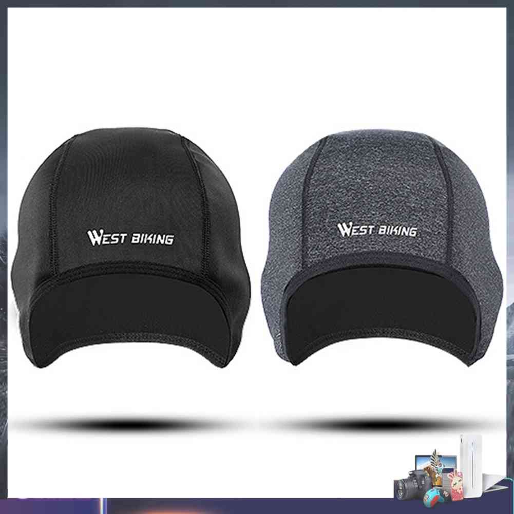 Mũ Bảo Hiểm Vải Lông Cừu Giữ Ấm Mùa Đông Khi Chạy Xe Đạp / Chạy Bộ