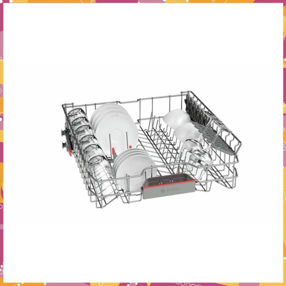 Máy rửa bát âm tủ bán phần  Bosch SMI68NS07E TGB - Seri 6 , dung tích rửa 13 bộ ( Xuất sứ Đức - BH 3 NĂM )