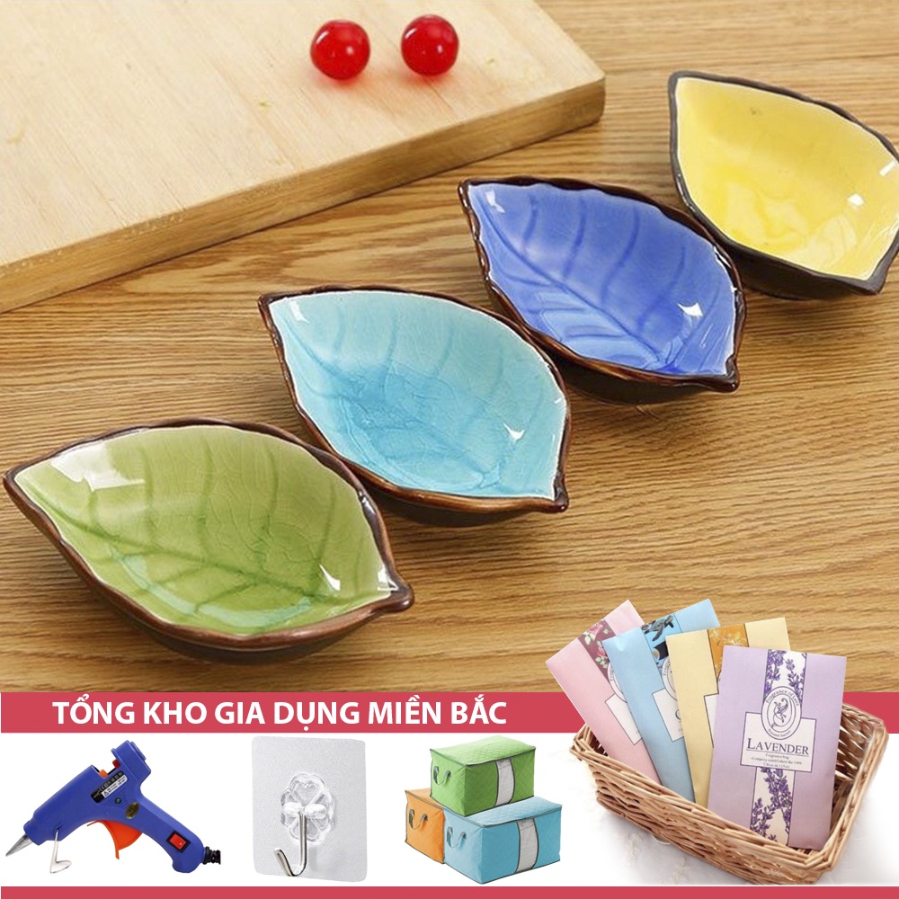 ĐĨA SỨ Đựng Nước Chấm - Khay Đựng Gia Vị - Chén Bát Nhỏ Đựng Nước Mắm - Xì Dầu Bàn Ăn