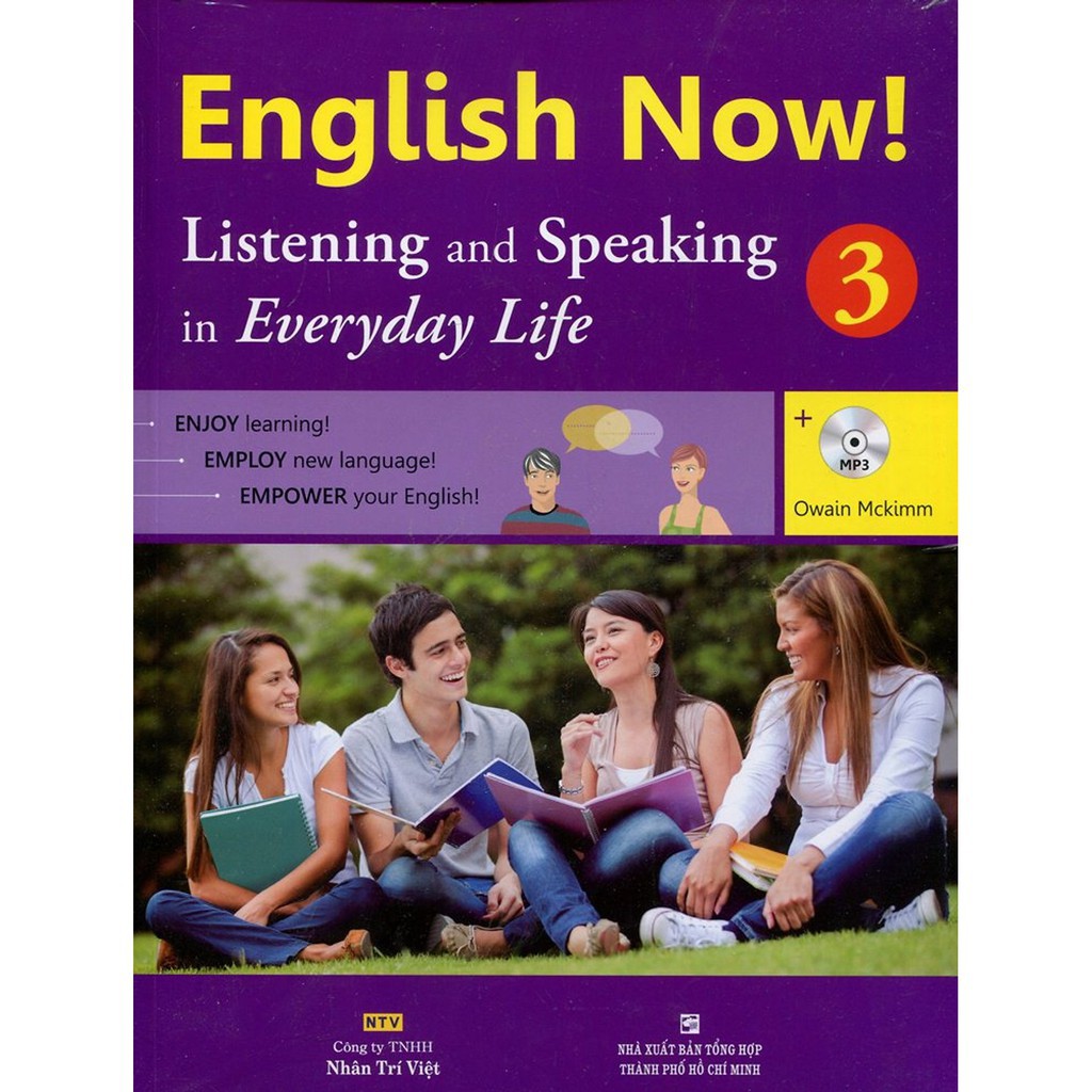 Sách - English Now 3 - Listening And Speaking (Kèm CD)