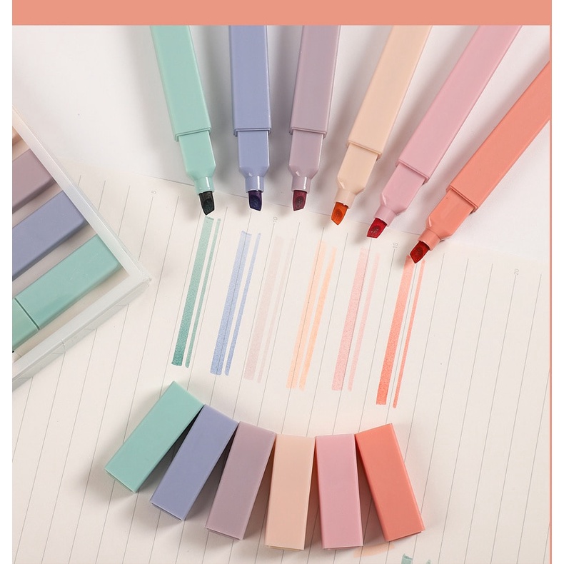 Sẹt 6 bụt dạ quang đầu mềm dễ thương sử dụng đa năng DIY