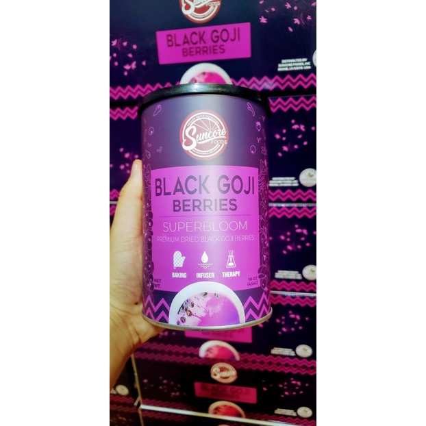 Hắc kỷ tử Organic Black Goji Berries Mỹ 454gr