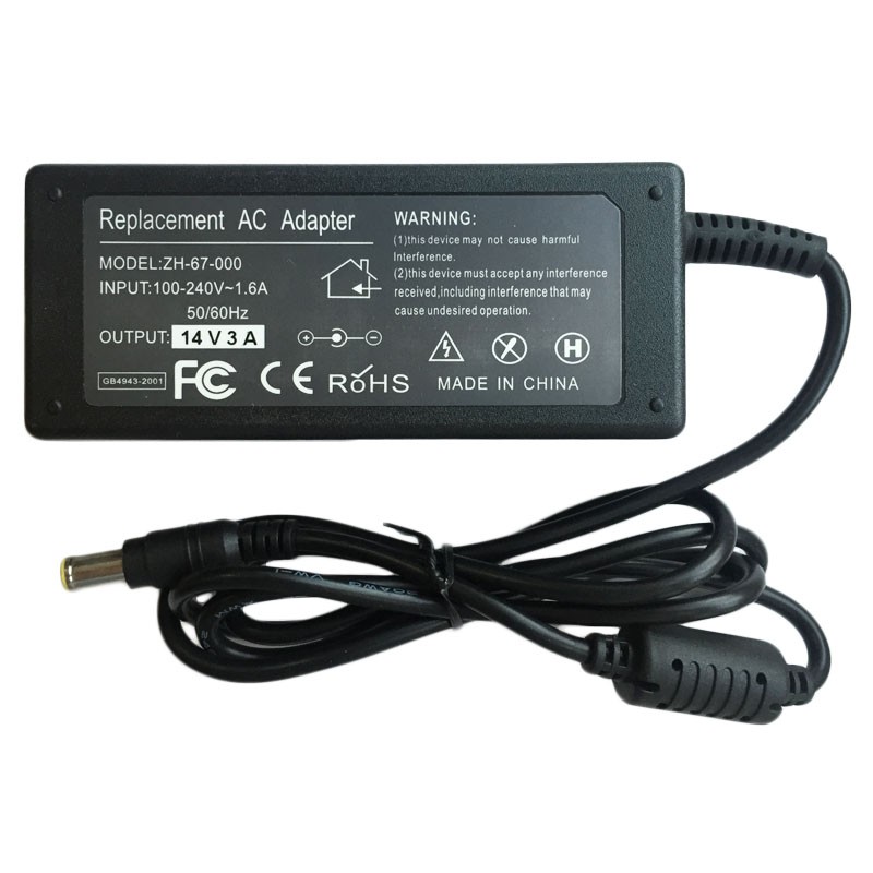 Adapter 14V 3A 42W - Dùng Cho Màn Hình Laptop Samsung - Power Supply KS1430