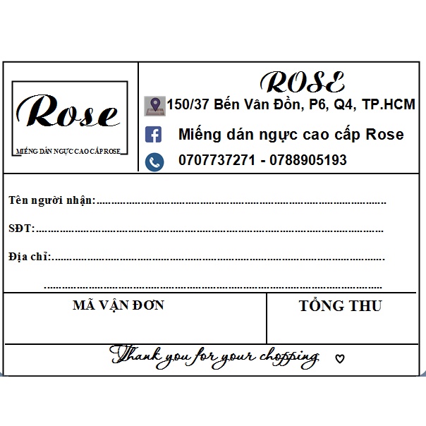 300 TEM HÓA ĐƠN  IN SẴN THEO YÊU CẦU DÙNG DÁN MÃ CODE CHO CÁC SHOP