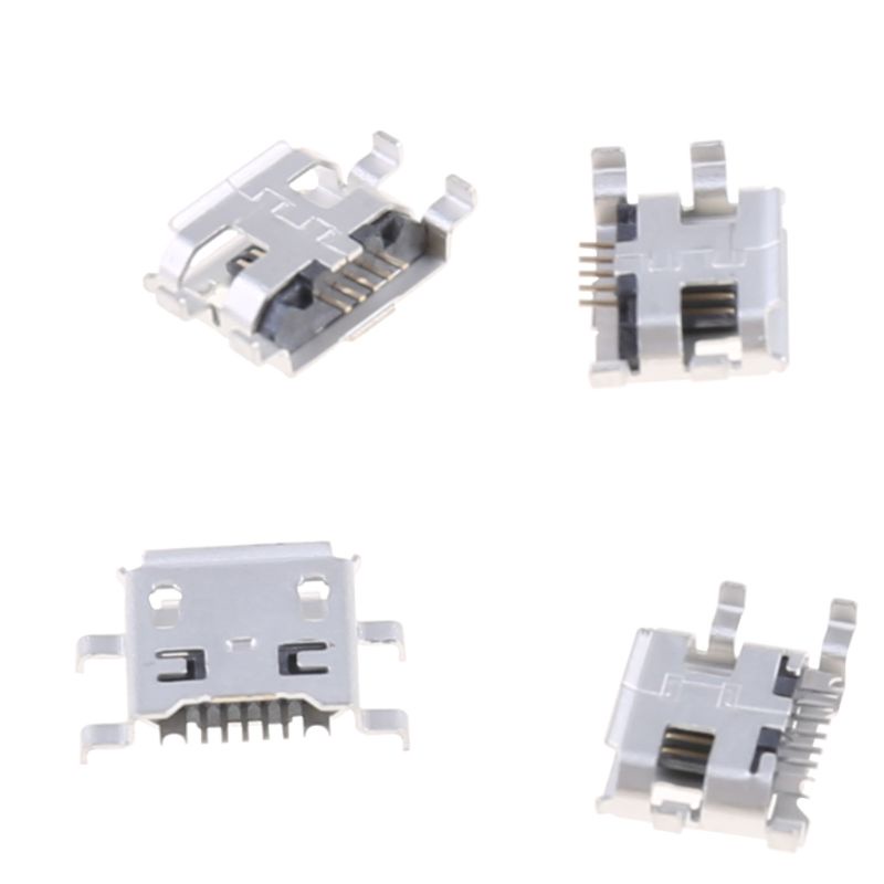 Set 10 Đầu Nối Micro USB Type B 5Pin 0.72mm Chuyên Dụng Cho Điện Thoại / Máy Tính Bảng