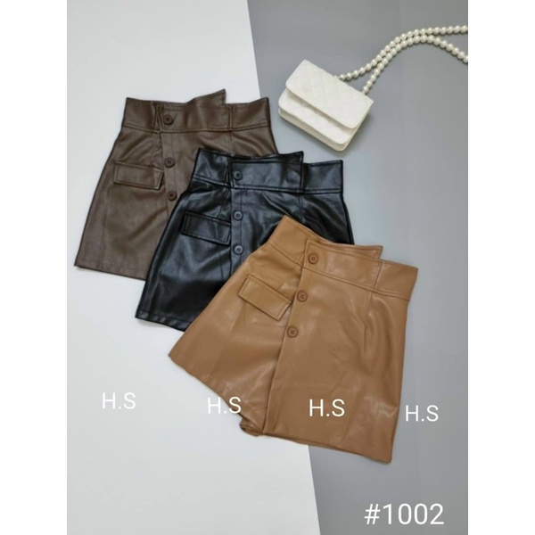 CHÂN VÁY DA CẠP CHÉO HOT TREND  Size L