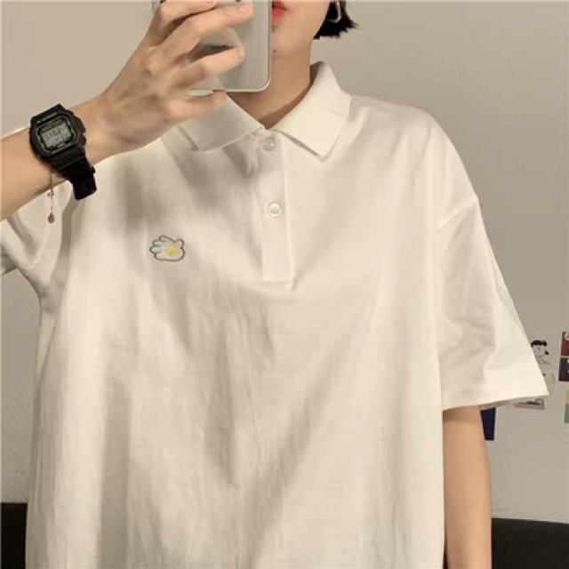 Áo polo logo bàn tay nhỏ THV536