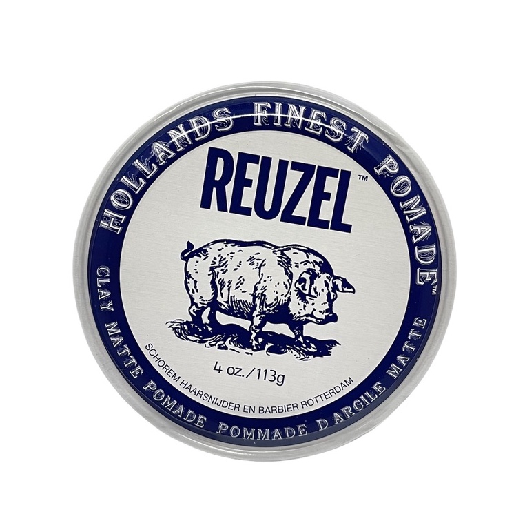 Sáp Vuốt Tóc Nam Reuzel Clay Matte Pomade 35/113g