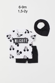Set 3ct Mickey hm