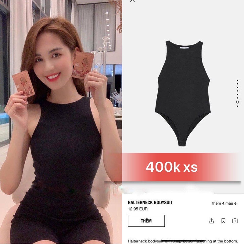 Áo ba lỗ bodysuit