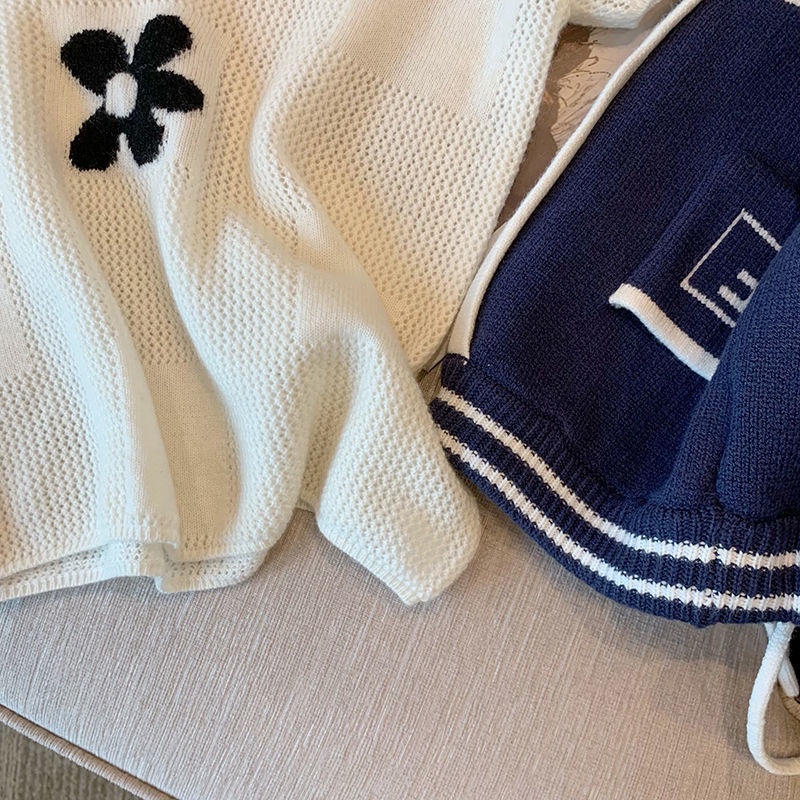 Áo Polo Dệt Kim Phong Cách Xiaoxiang 185247 Áo Thun Ngắn Tay Thời Trang Mùa Hè Giản Dị