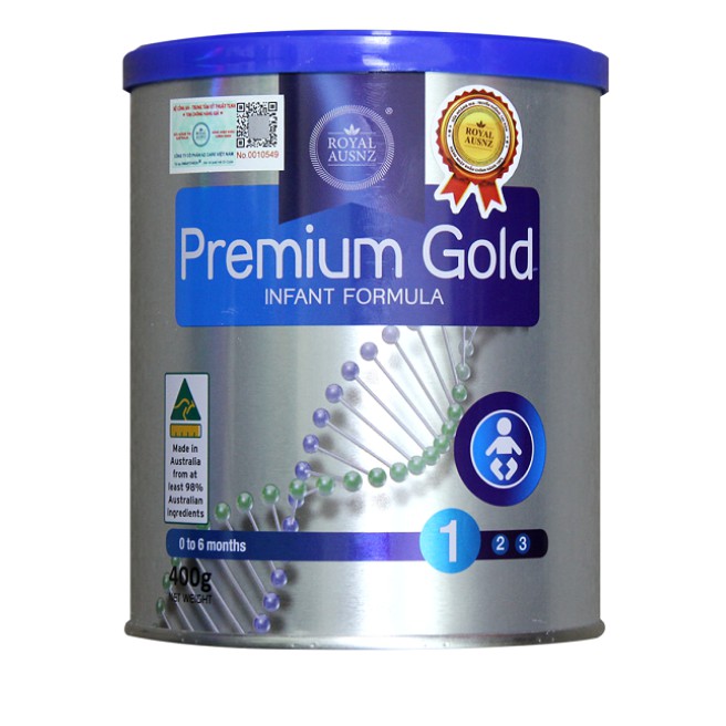 Sữa Royal Ausnz Premium Gold Infant Formula số 1 900g