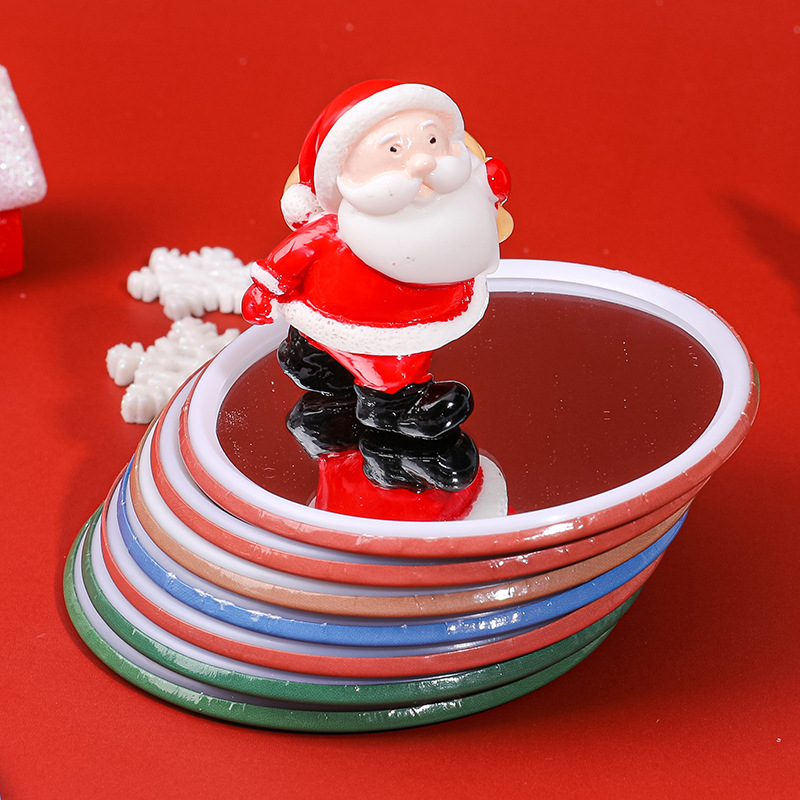 Gương Trang Điểm Mini Hình Ông Già Noel Hoạt Hình Kiểu Hàn Quốc
