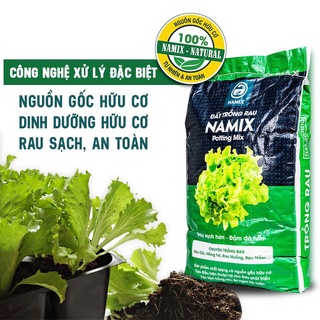 Đất sạch NAMIX - trồng rau chuyên dụng 20 dm3