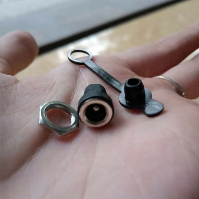 Zắc sạc pin DC 5,5mm