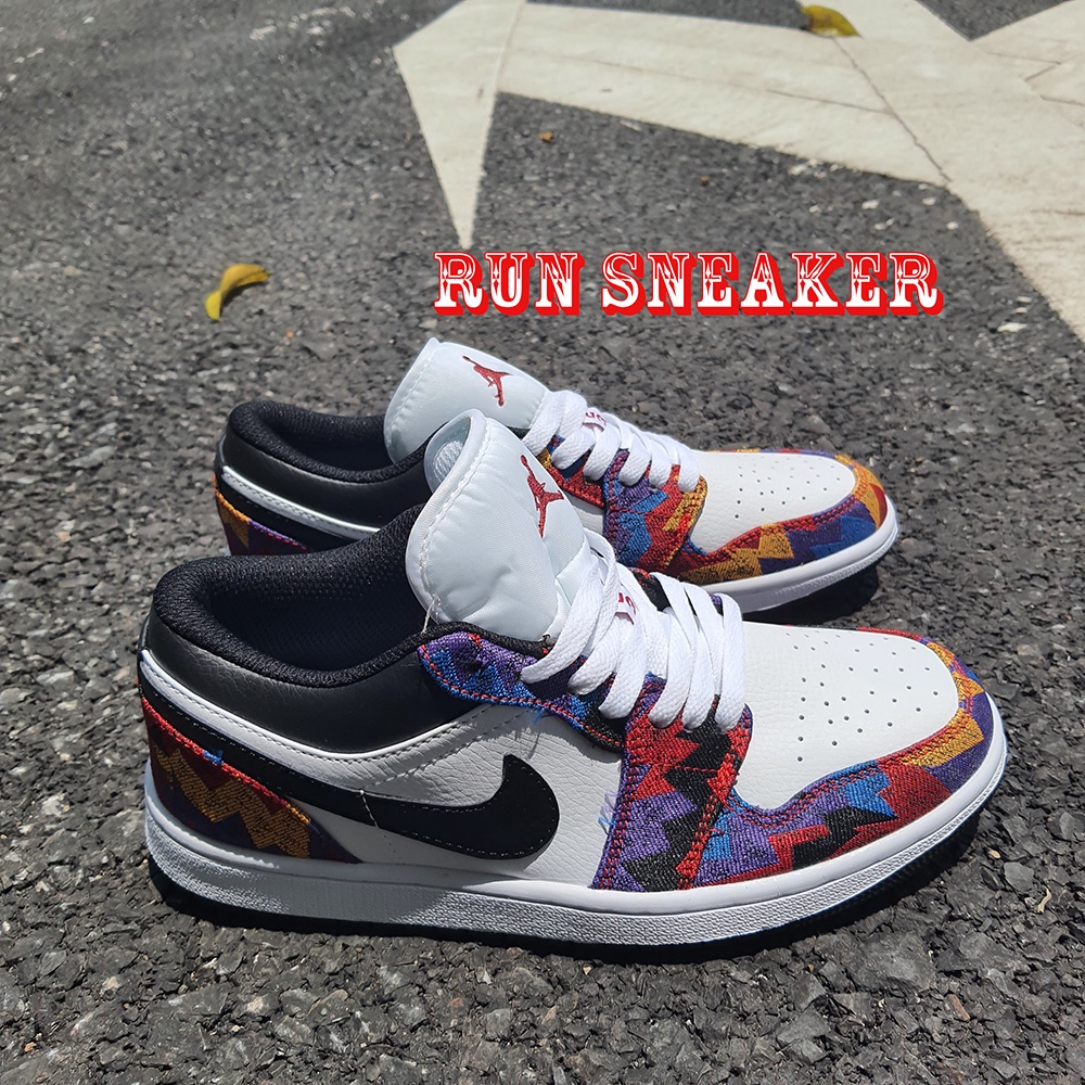 Giầy thể thao AIR JORDAN 1 LOW THỔ CẨM thời trang nam nữ