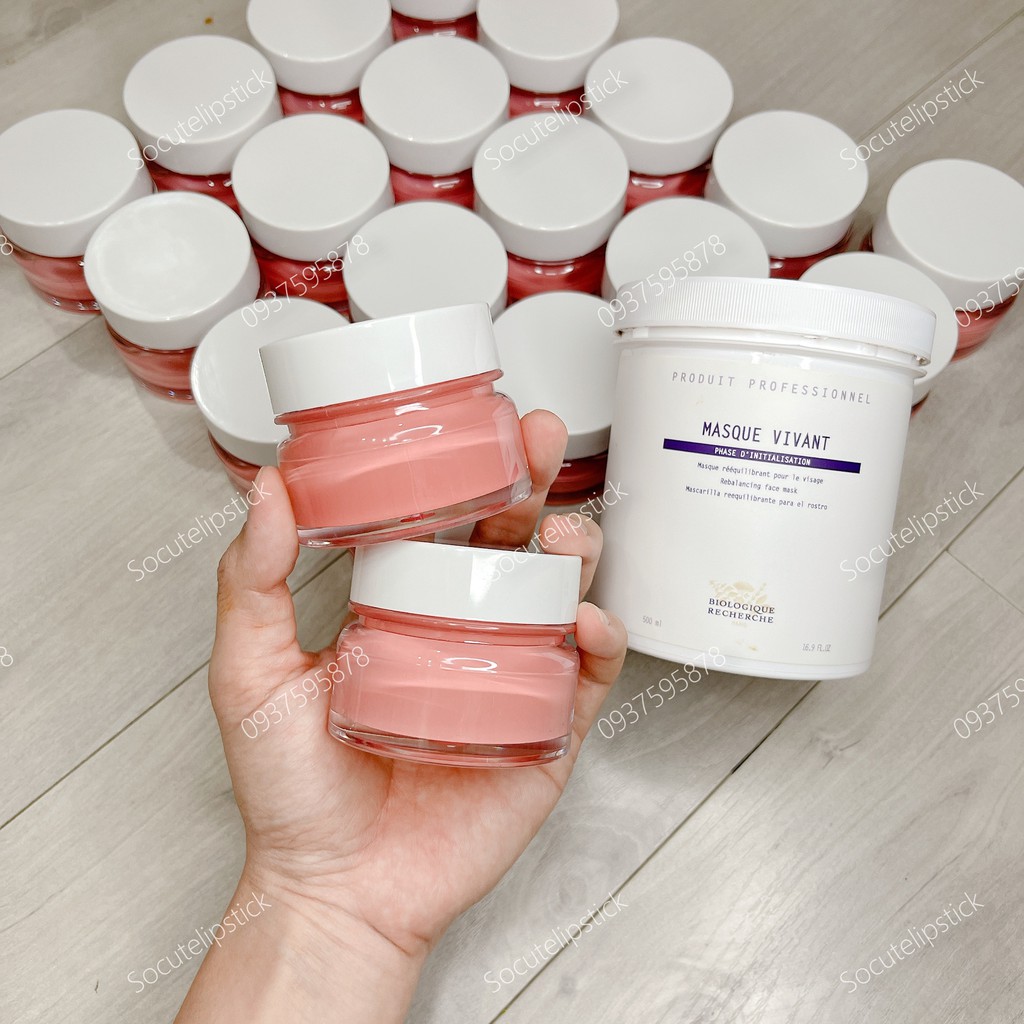 [20ml] Mặt nạ điều tiết dầu, thanh lọc và làm sáng da Masque vivant