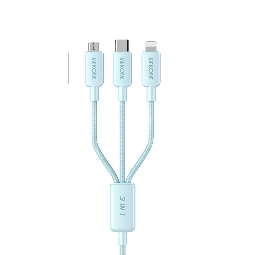 Bộ Sạc WK WDC-04 3 TRONG 1 dành cho iphone và android type C / MICRO PKTC