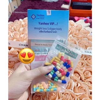 Viên giảm cân vip 15  thái lan ( Theo tháng)