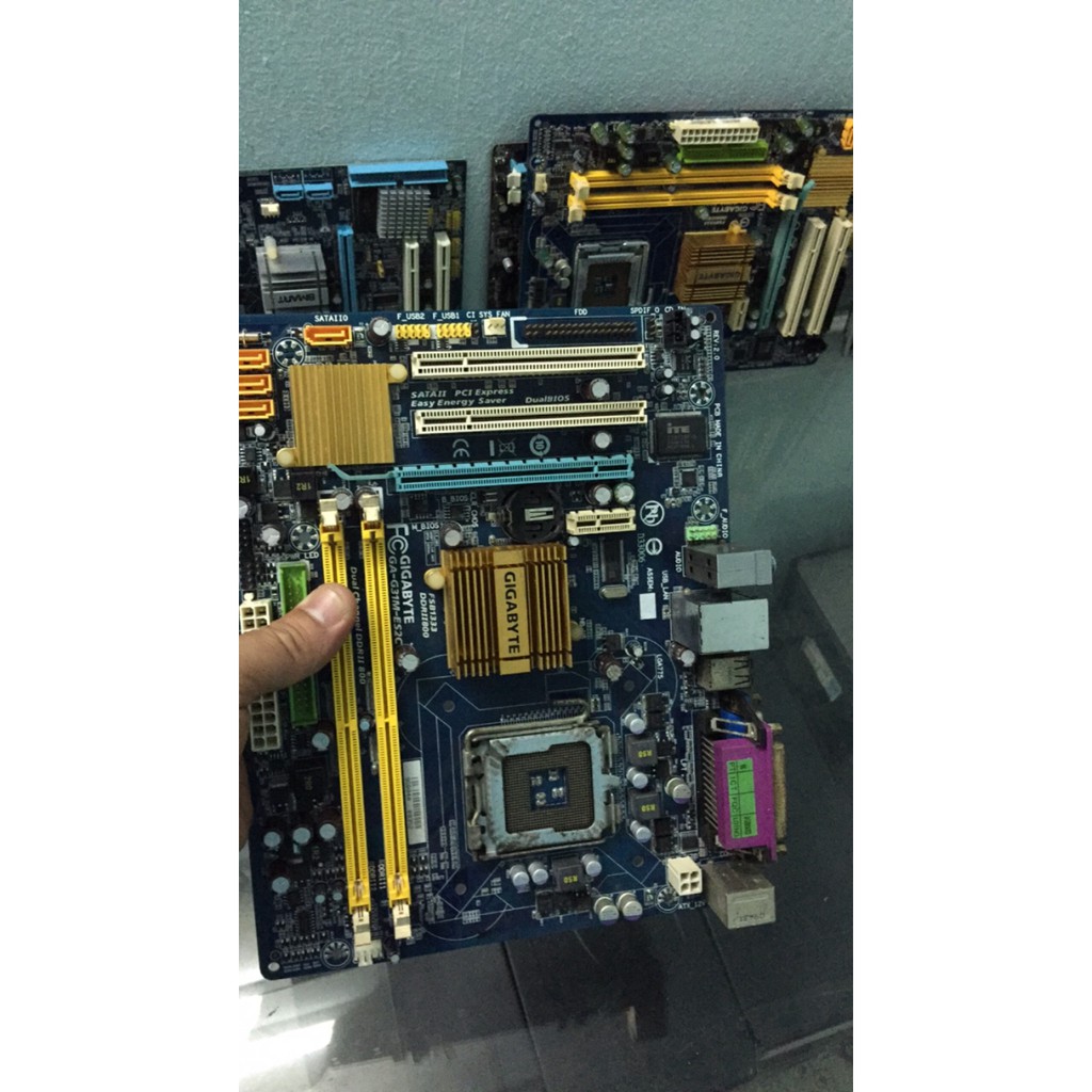 Tiêu đề Main Giga G31M-S2C hàng zin tháo máy