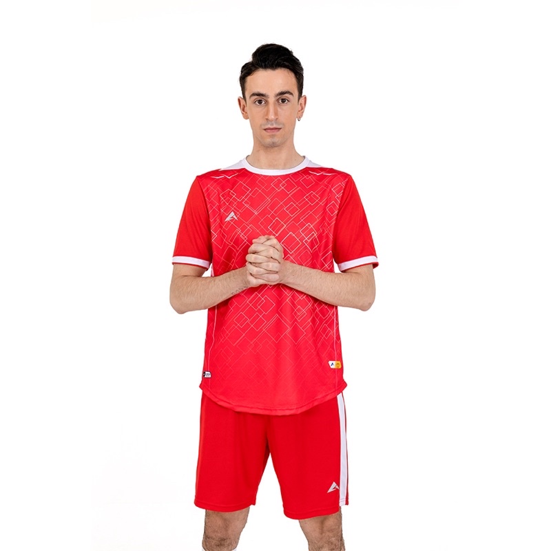 Áo bóng đá kiawin leonidas đỏ