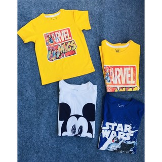 Set 2 áo thun xuất dư size 4-5y