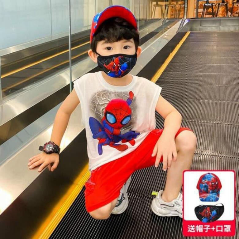 Bộ sát nách spiderman cho bé