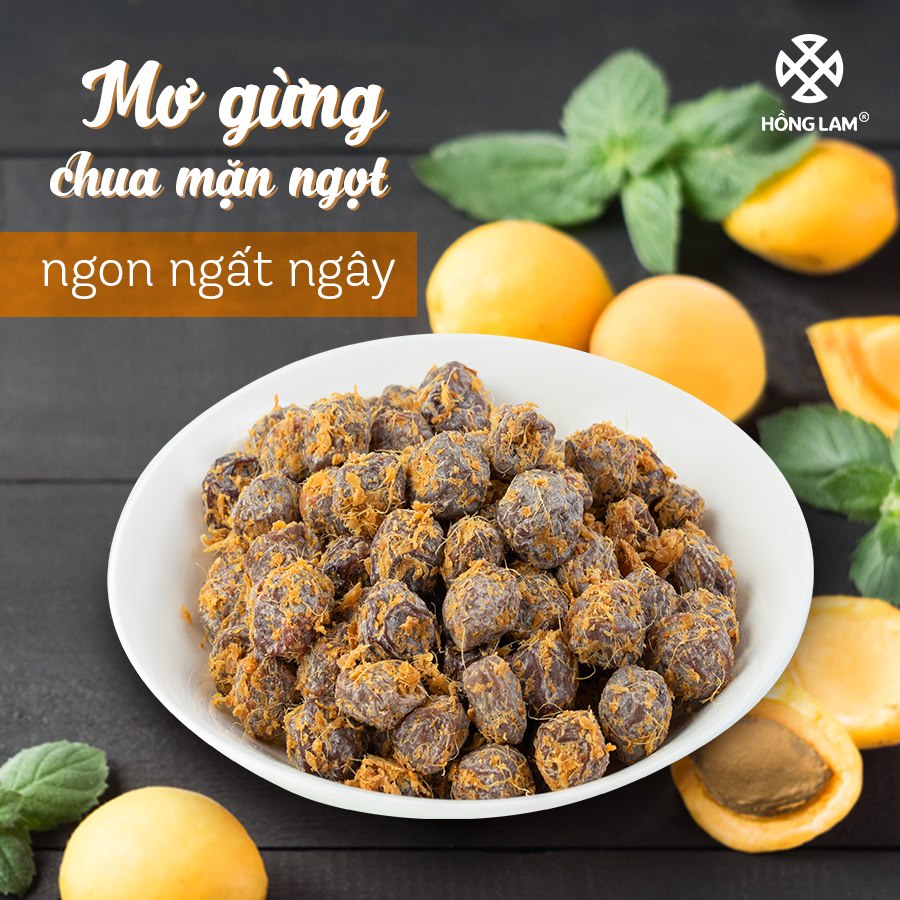 Ô MAI MƠ GỪNG CHUA MẶN NGỌT (200G, 300G)