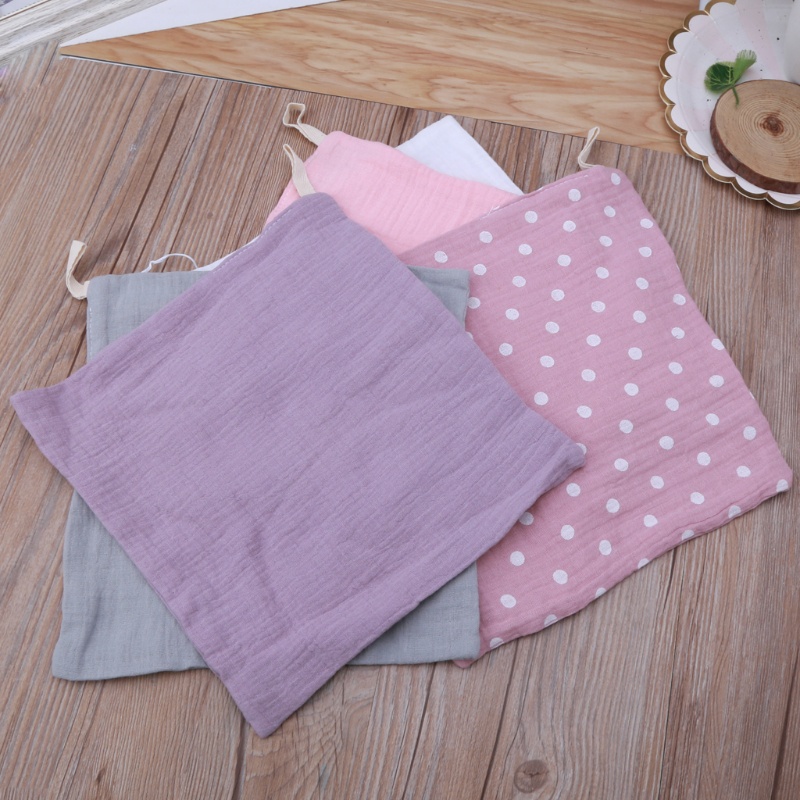 Bộ 5 Khăn Lau Bằng Cotton Mềm Mại Dễ Sử Dụng Cho Bé