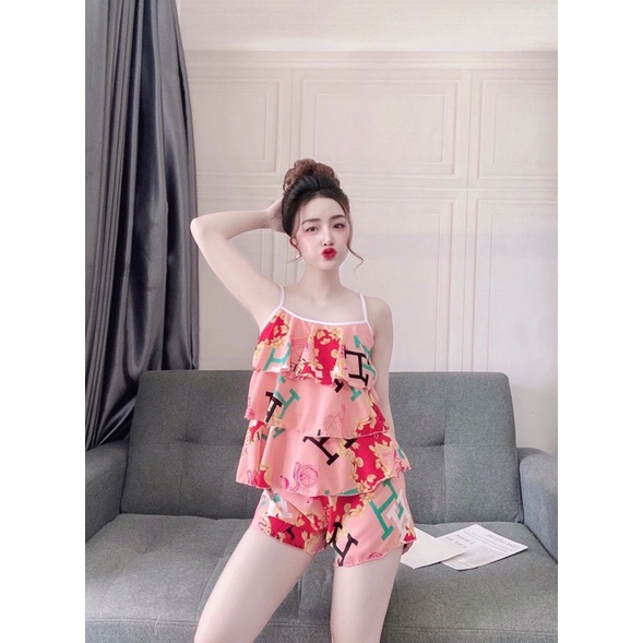 SET đồ ngủ 2 dây tầng xinh xắn | BigBuy360 - bigbuy360.vn