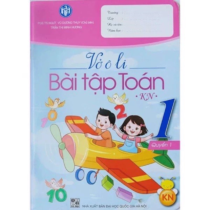 Sách - Vở Ô Li Bài Tập Toán Lớp 1