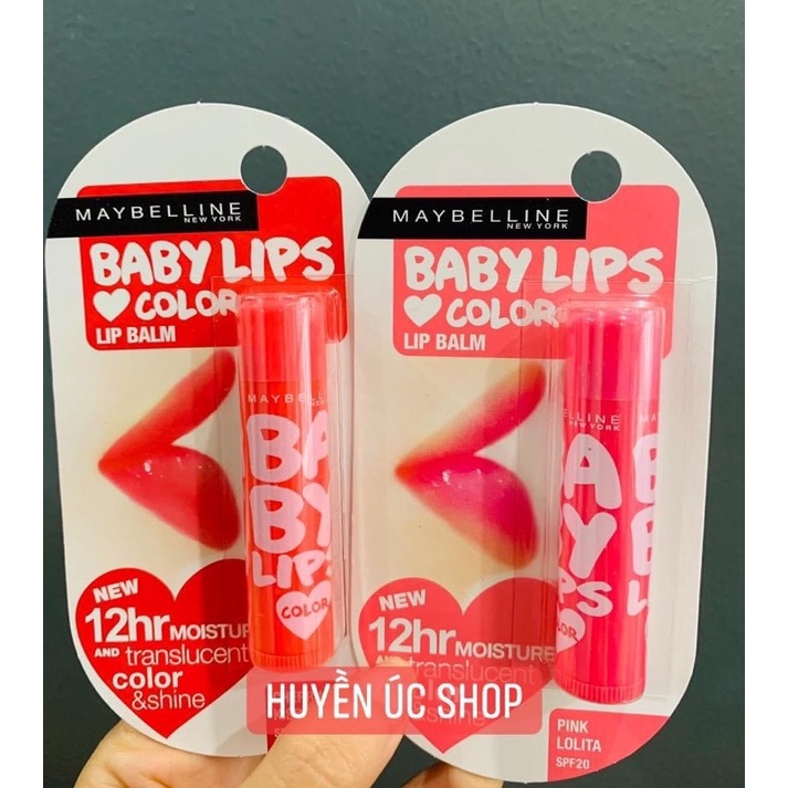 Son dưỡng môi Maybelline Baby Lips Love Color Lip Balm (pick tại siêu thị Chemist Úc đủ bill)