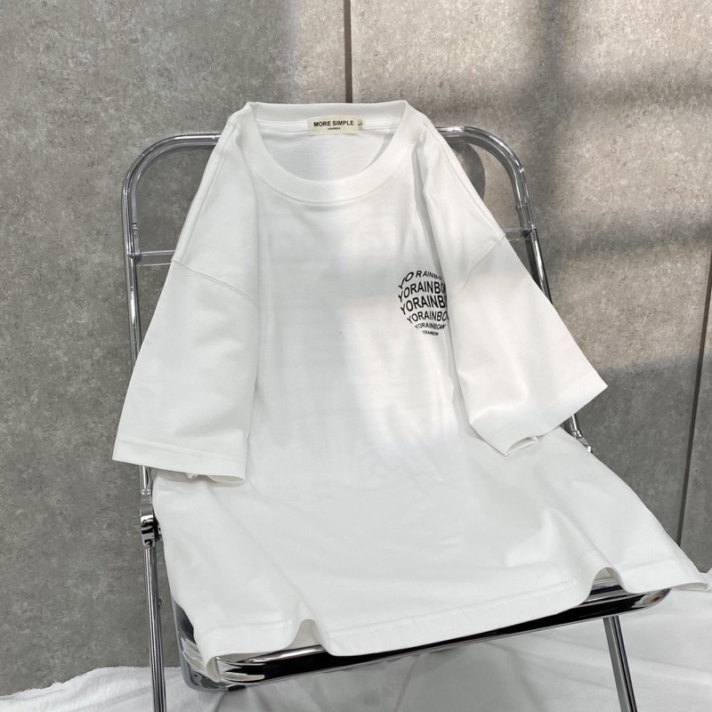 Áo Thun Tay Lỡ Unisex YORA Vải Tici Form Rộng - 84unisex
