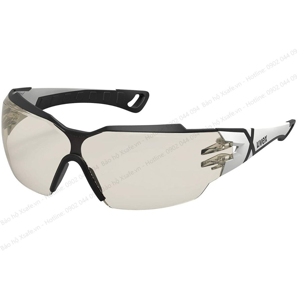 Kính bảo hộ UVEX PHEOS CX2 9198064 kính chống bụi, chống hơi nước trầy xước vượt trội, ngăn chặn tia UV, mắt kính đi xe