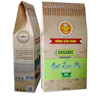 Bột Nông Sản Vàng Rau Má 250g