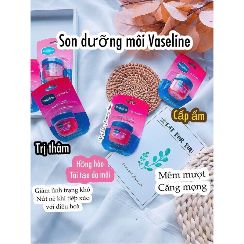 Son Dưỡng Môi Vaseline nhỏ