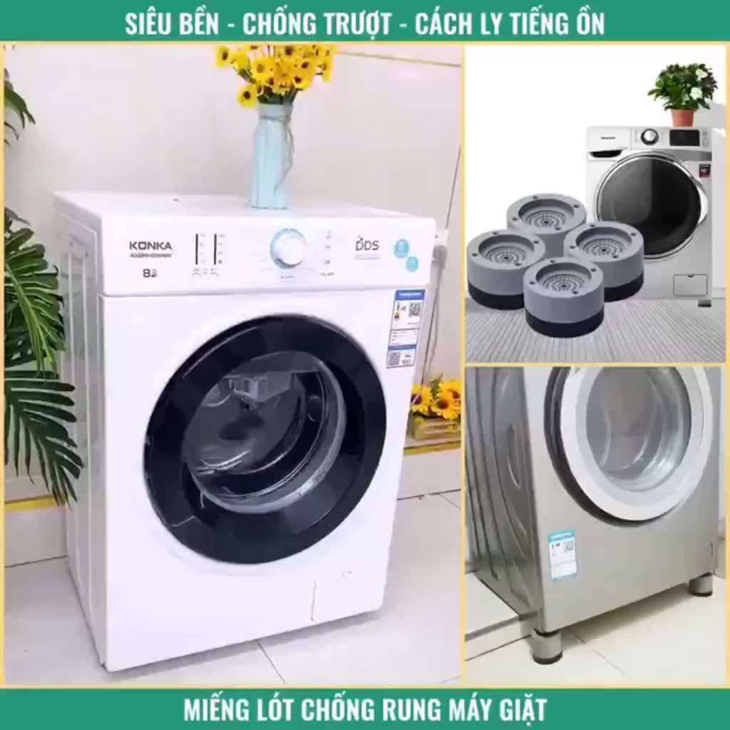 Combo 4 Đế Cao Su Chống Rung Lắc Máy Giặt