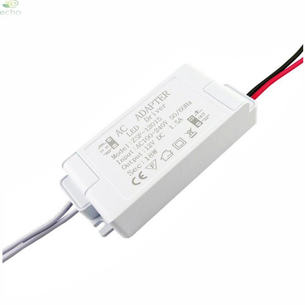 ECHO~LED Driver Adapter 12W/24W/36W AC220 -240V To DC12V For Led Strip Light#Ready Stock