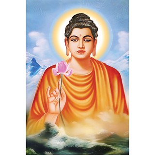 Tranh full đính đá Phật Thich Ca Mâu Ni