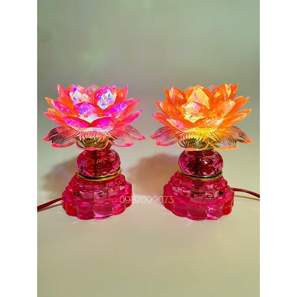 Đèn hoa sen đổi màu