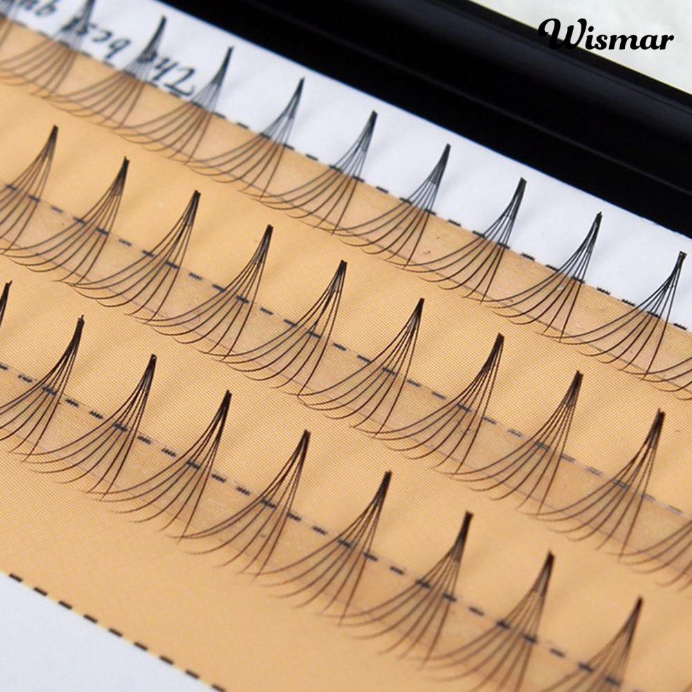 Bộ 57 Cụm Lông Mi Giả Sợi Tách Riêng Nối Dài 8/10/12mm