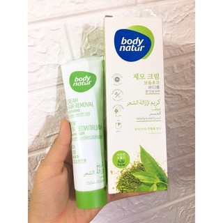 Kem tẩy lông dành cho da thường Body Natur 100g từ Tây Ban Nha