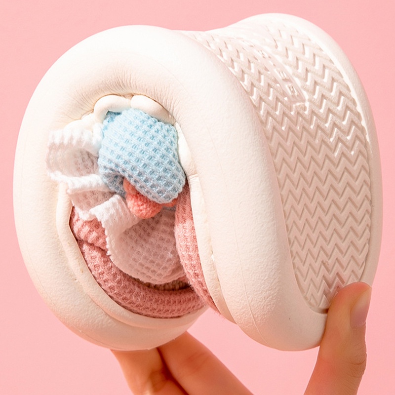 Dép vải bông quai ngang đế bánh mì, dép đi trong nhà hình hoa - Thoải Mái Khô Nhanh Chống Trượt Thoáng Khí Cho Nữ oxygen072