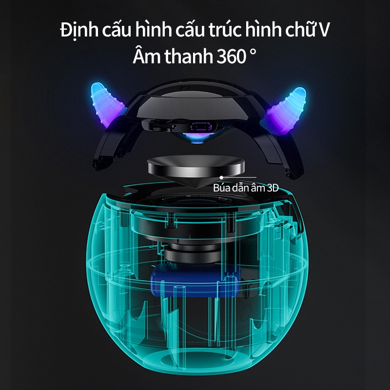 Loa bluetooth đèn Siêu Trầm Độ Loa Âm Ngủ Cao Đa Năng Đồng Hồ Báo Thức -Bảo hành