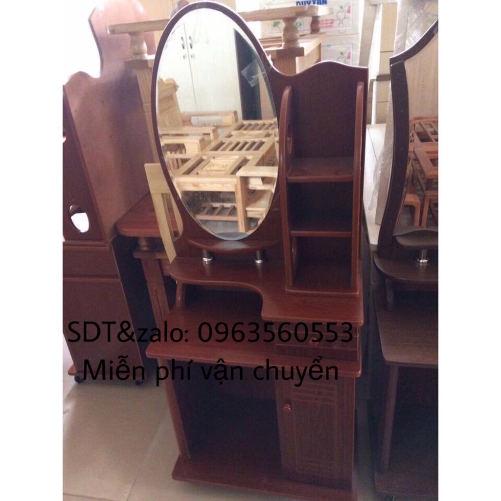 Bàn trang điểm gỗ giá rẻ freeship nội thành tphcm