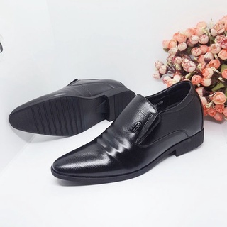 Giày tây nam tăng chiều cao tăng 7 cm da thật 100% có bảo hành 2 năm