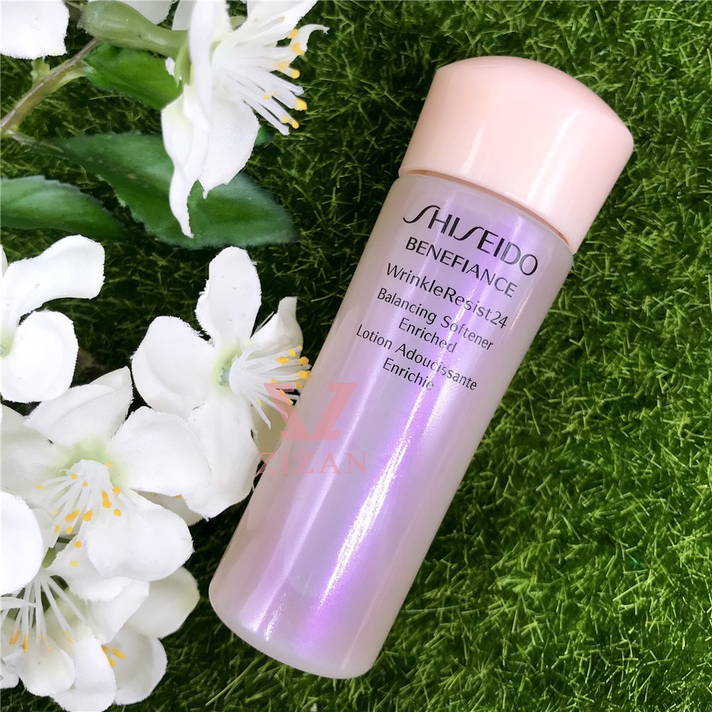 Shiseido Toner Mềm Da Chống Lão Hóa BENEFIANCE WrinkleResist24 Lotion 25ml - Xách Tay Chính Hãng