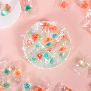 [ Kẹo mềm tình yêu ] 500g Kẹo dẻo thạch nhân mứt trái cây hình trái tim/ hình tròn siêu cute